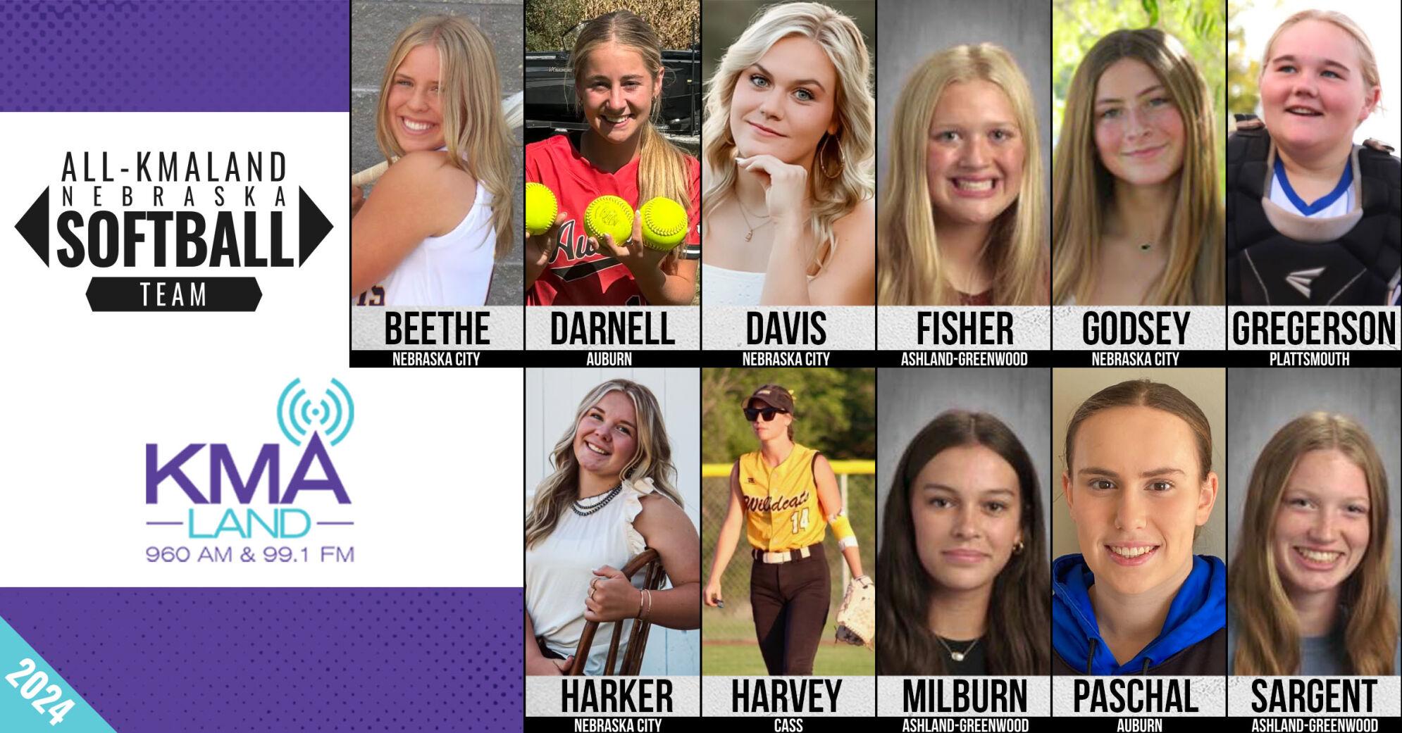 Nebraska Softball Roster Presenting the 2024 All-KMAland Nebraska Softball Team | Sports ...