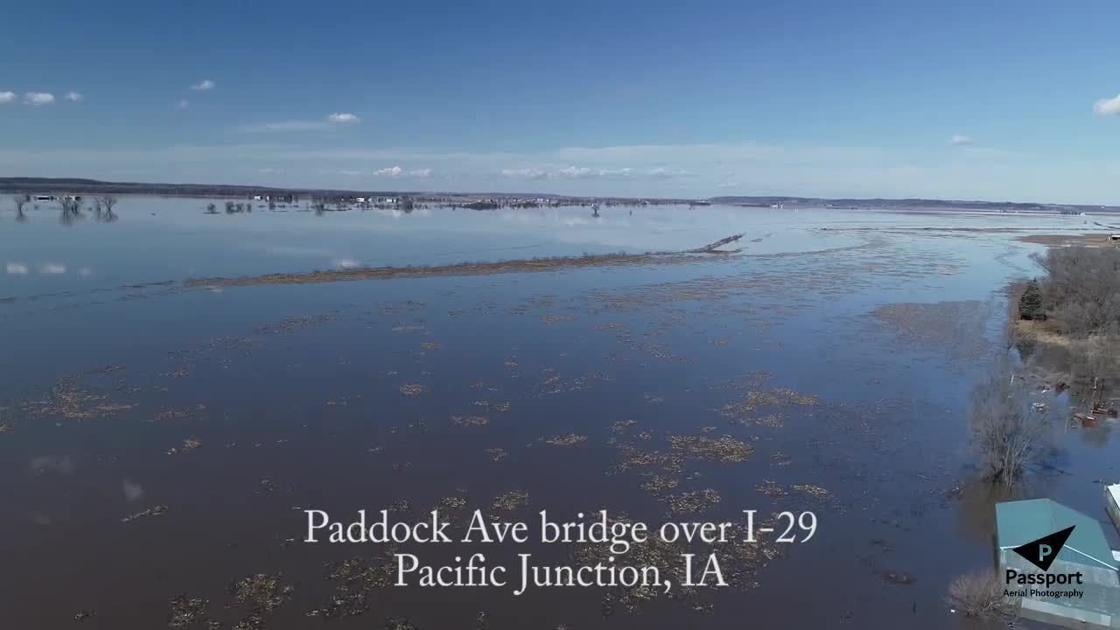 Pacific Junction Flooding Passport Aerial Photography