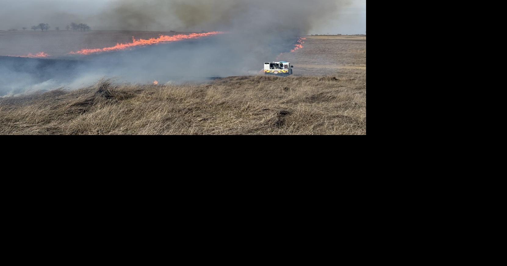 Multiple fire crews respond to field, ditch fire in rural Montgomery ...