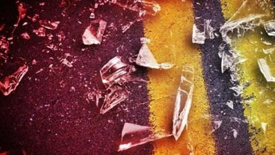 Glass on Road - Accident - 16:9