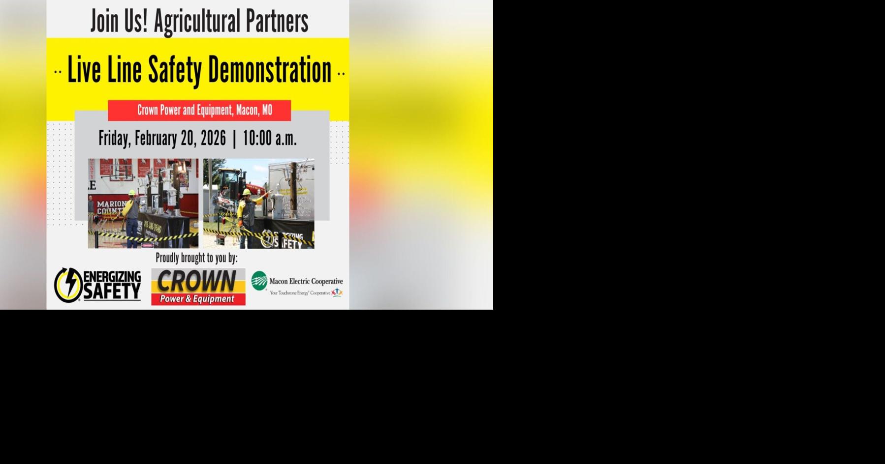 Macon business brings live power line safety event to ag producers