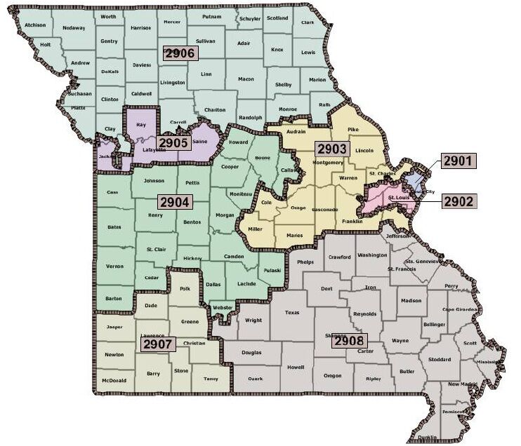 Proposed Missouri Amendment To Change Procedure For Redistricting ...