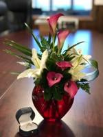 Engagement flowers