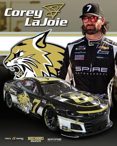 Neosho Schools Wildcat represented on NASCAR this weekend at Kansas
