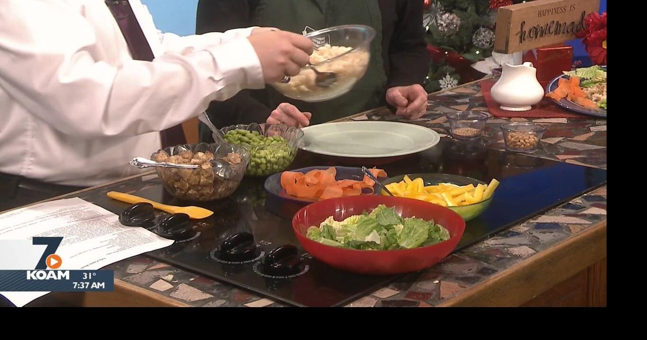 Making a Tofu Power Bowl Food and Recipes