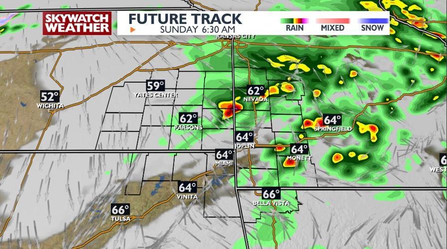 Severe Threat for Saturday Night into Sunday Morning | Top Stories ...