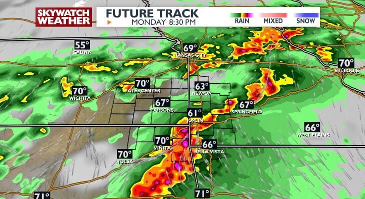 Significant Thunderstorms Forecasted with Potential for Golf Ball-Sized ...