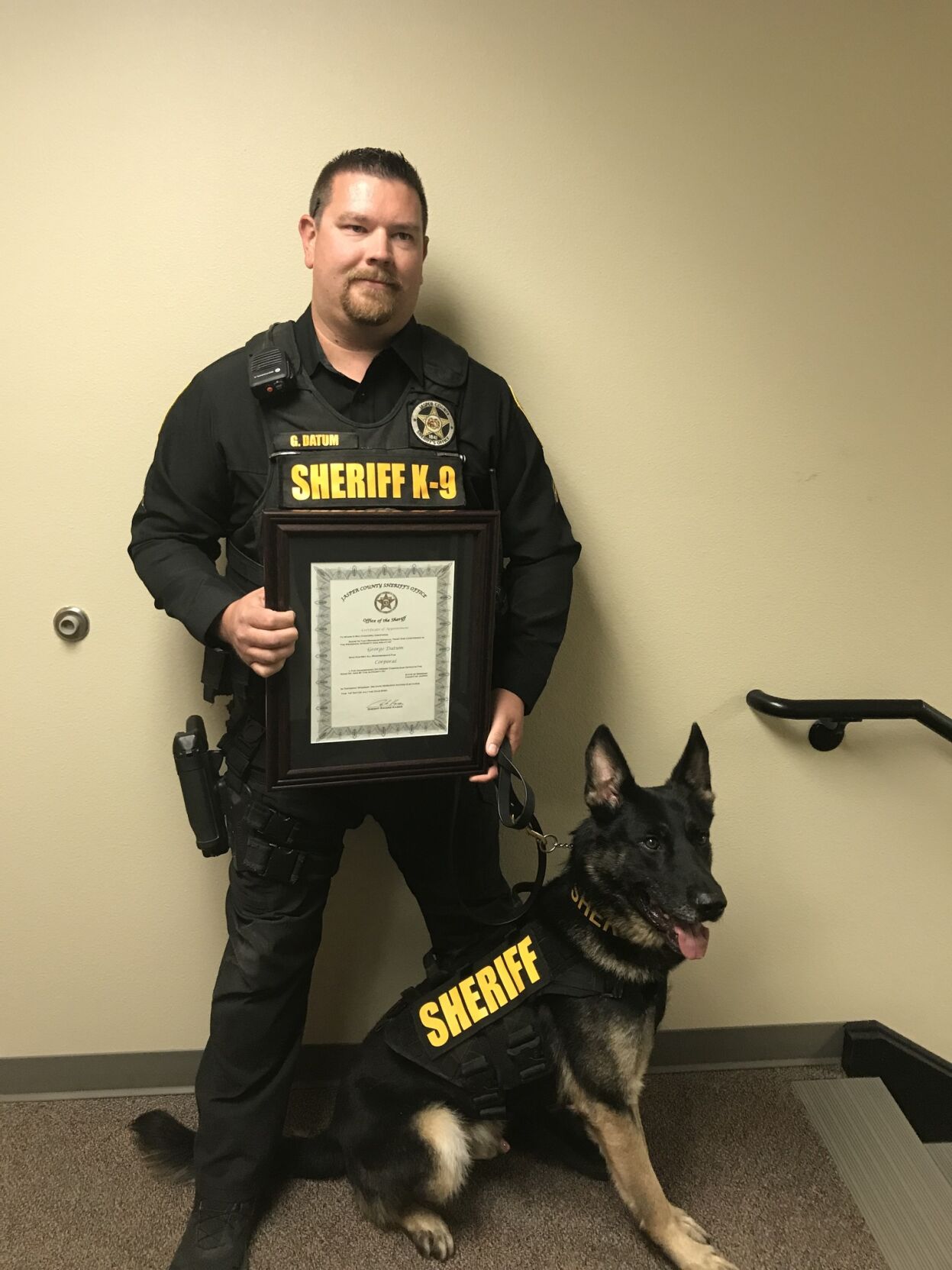 Jasper County Sheriff’s office recognizes new and existing officers ...
