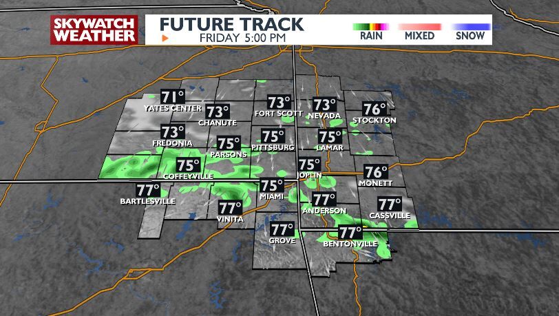 Shower and storm chances continue into next week | Top Stories ...