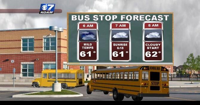 Bus Stop Forecast – Monday | Weather | koamnewsnow.com