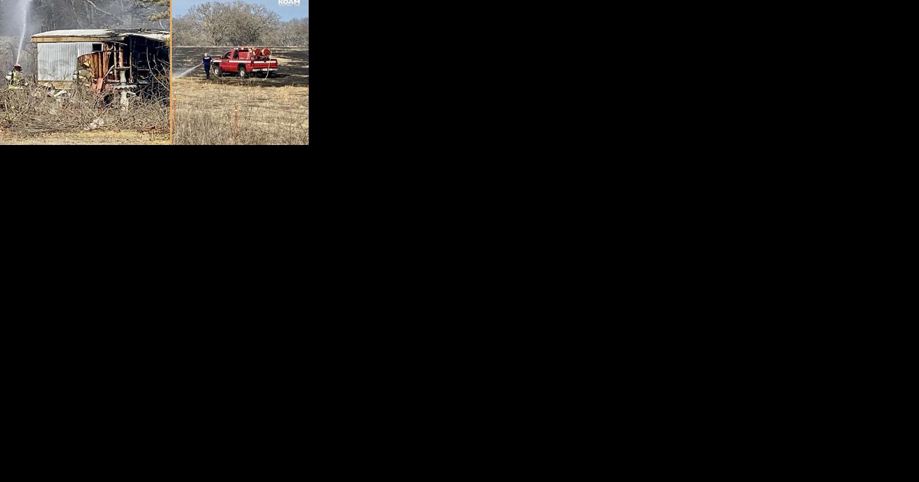 Trailer house fire sparks acres-large grass fire in Newton County - Vimarsana News