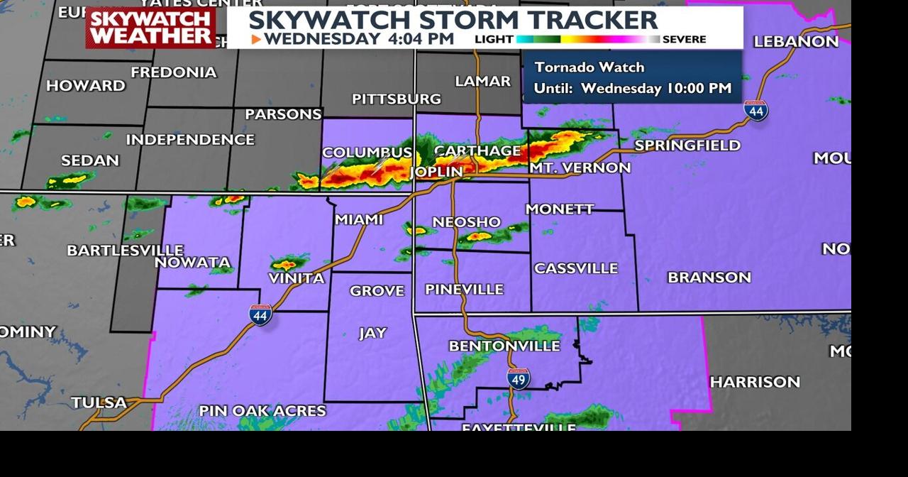 Tornado watch issued for parts of our viewing area | Local News ...