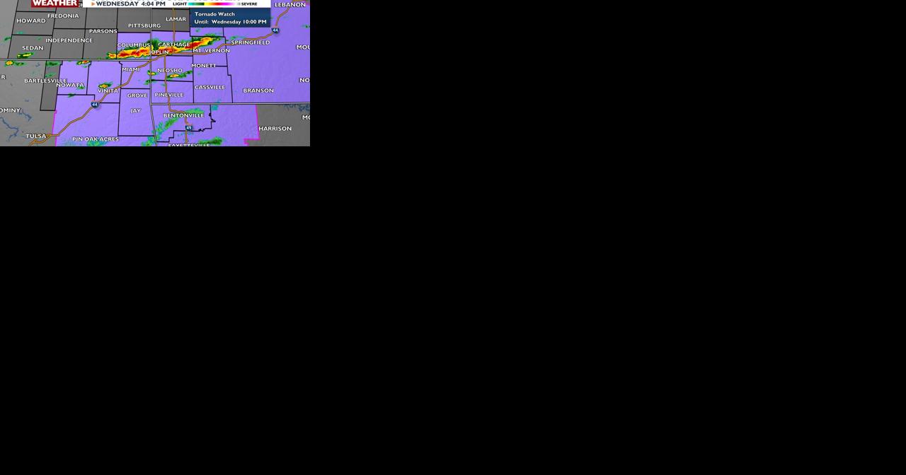 Tornado watch issued for parts of our viewing area - Vimarsana News