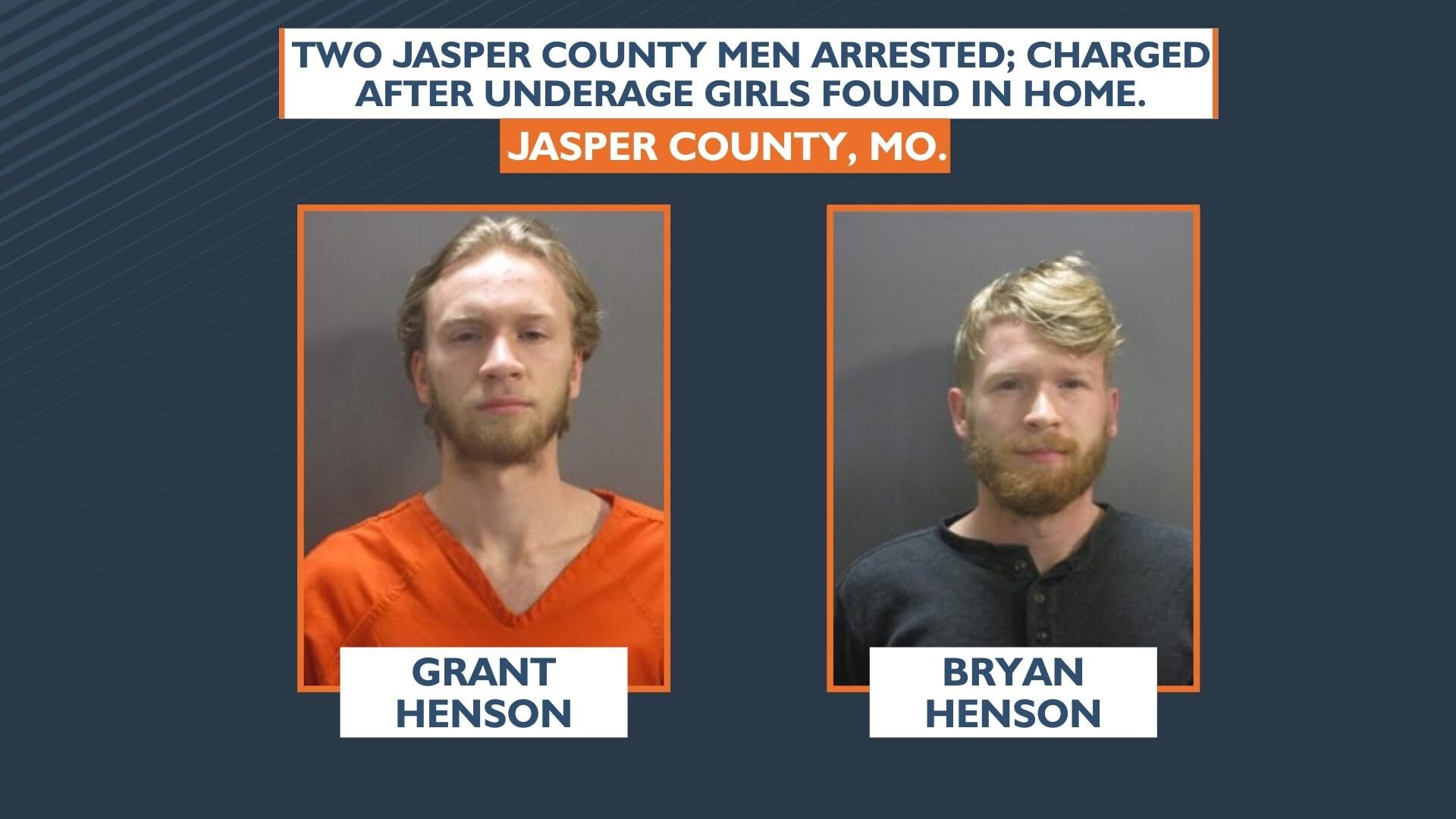 Two Jasper County men arrested; charged after underage girls found in ...