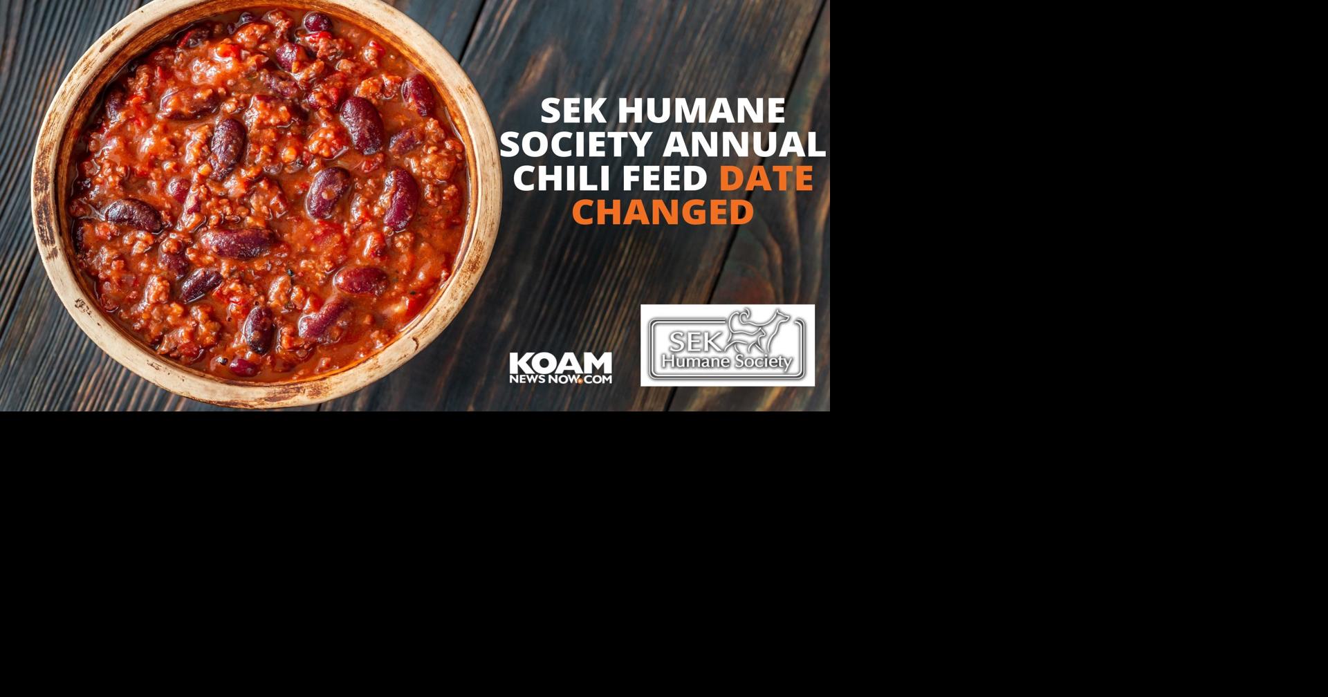 SEK Humane Society changes date of annual chili feed dinner | Events ...