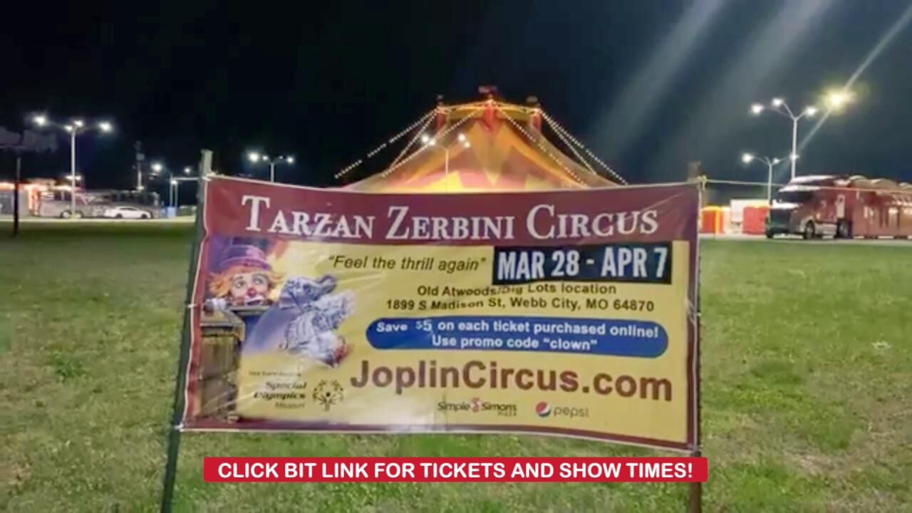 Tarzan Zerbini Circus opens their 2024 season in their
