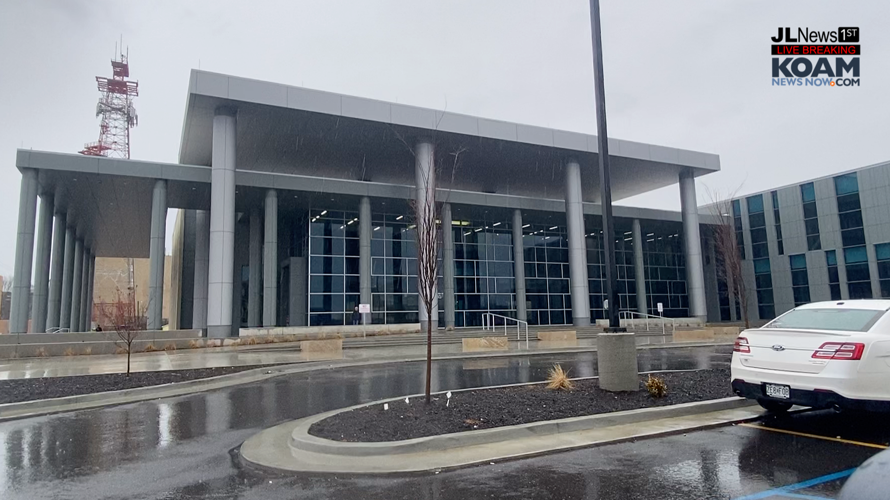 Joplin Courts Building is being torn down in the shadow of the new