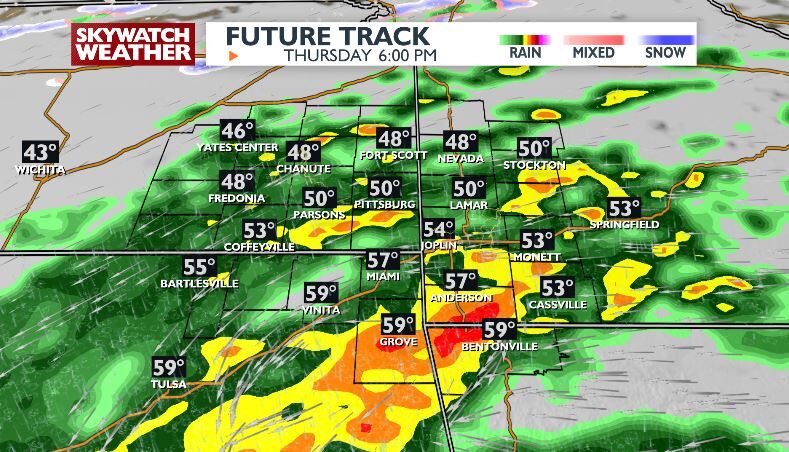⛈ALERT DAY: Tracking heavy rain and flooding concerns Thursday & Friday ...