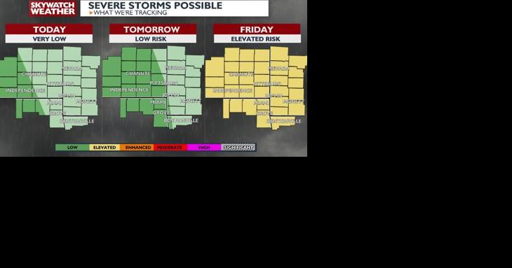 Rain Chances Persist Throughout the Week with Severe Weather Expected this Weekend - Vimarsana News