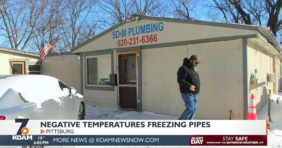 Negative temperatures freezing pipes in Pittsburg Negative temperatures freezing pipes in Pittsburg