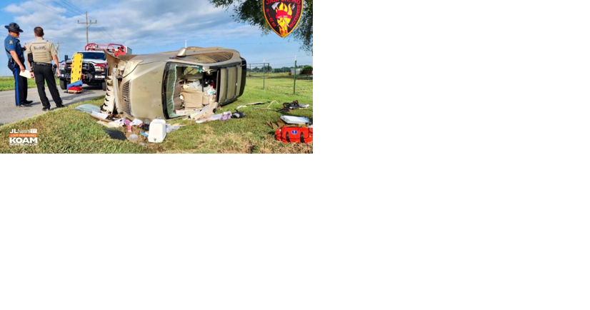 SUV crashes and overturns near Jasper, Mo., driver trapped - Vimarsana News
