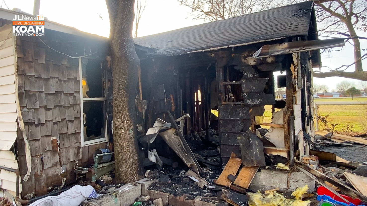 Little house destroyed by fire in Commerce Joplin News First