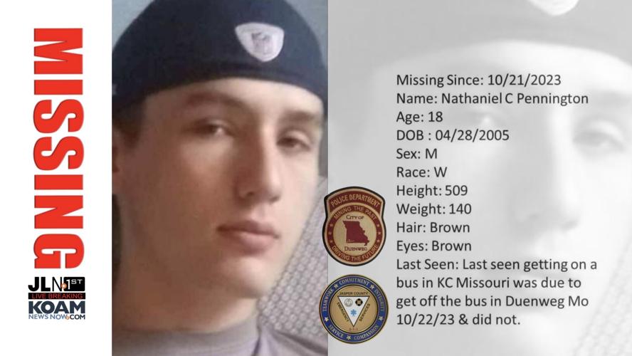 Have you seen this missing teen? Kansas City to Duenweg on a bus