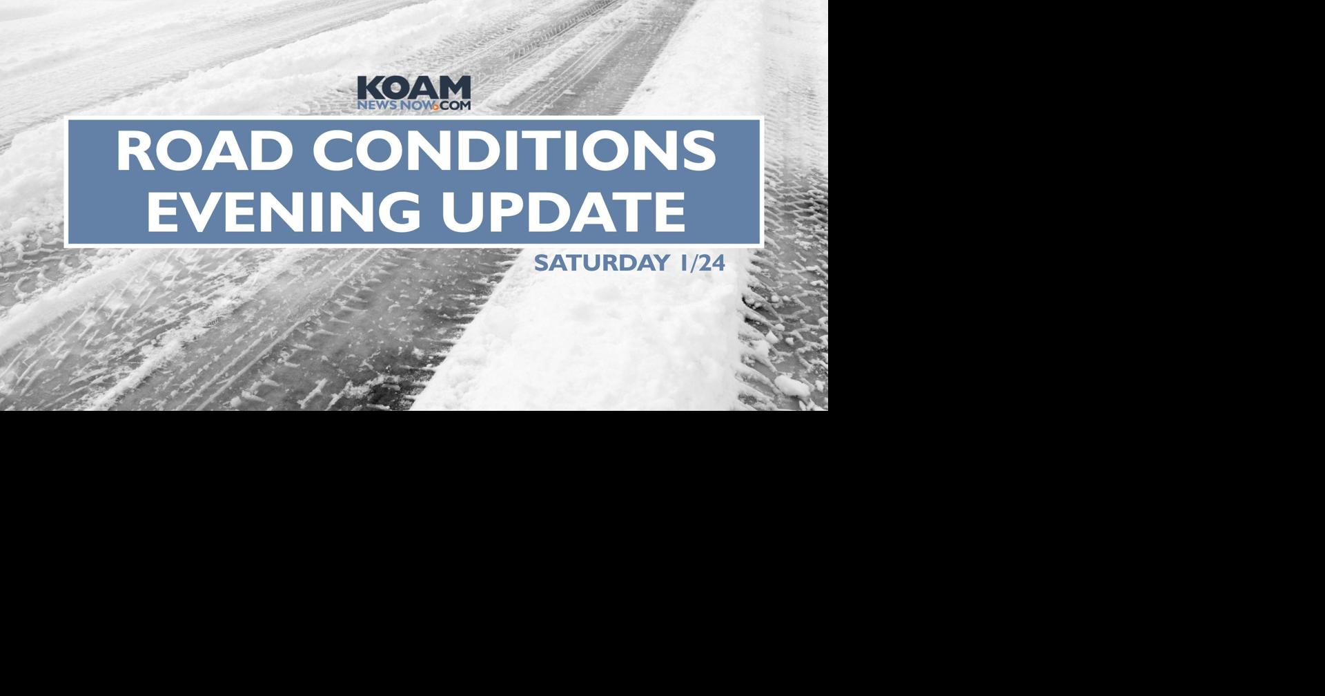 KOAM crews give snow-related updates; find the latest from highway maps