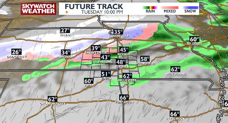 Isolated Thunderstorms Possible as Cold Front Passes Tuesday Evening ...