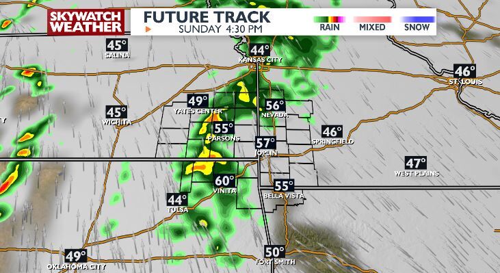 Windy Sunday Ahead with Gusty Winds up to 35 mph and Scattered Showers ...