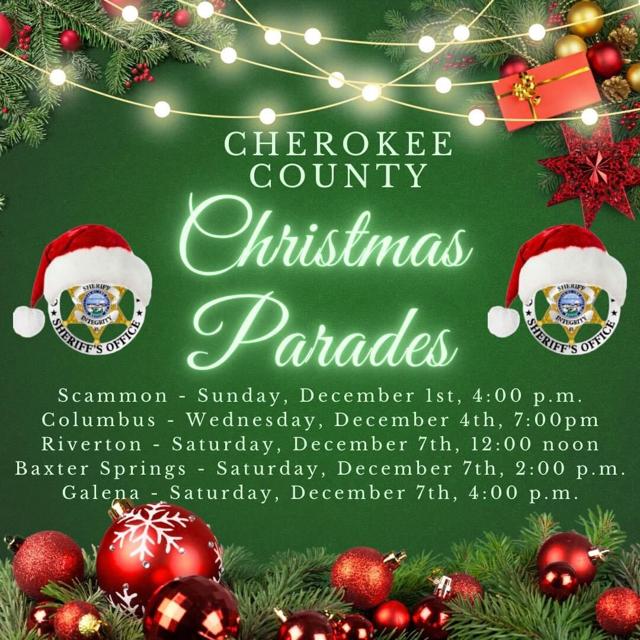 KOAM area Christmas Parade List 2024 Joplin News First