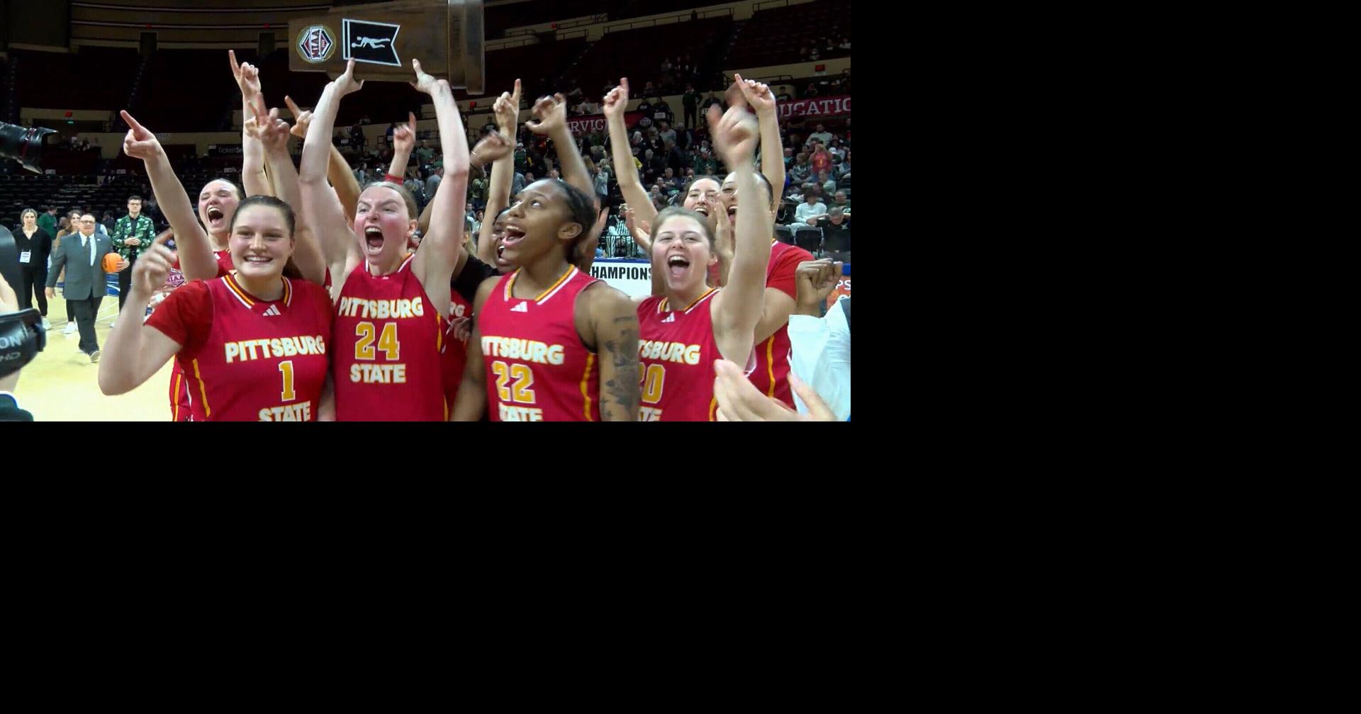 Pitt State women's basketball wins 2024 MIAA Tournament Video