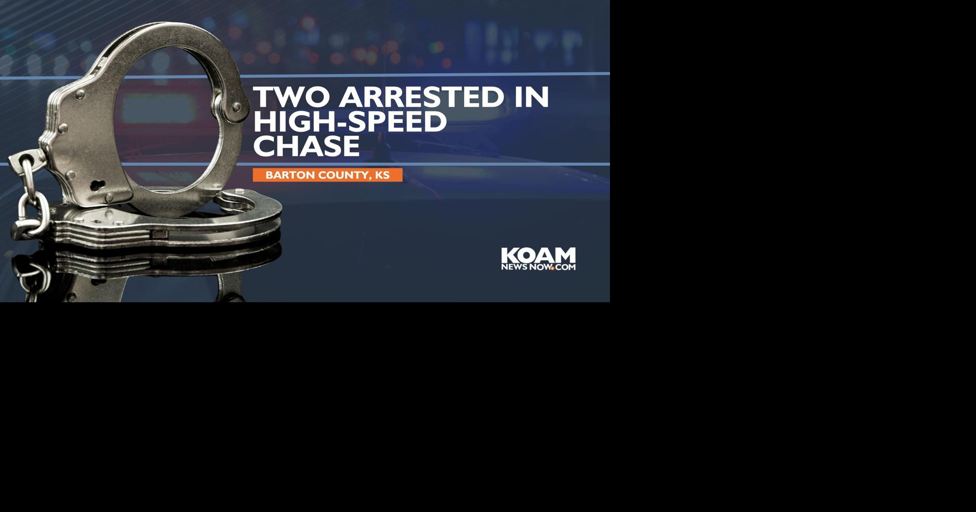 Two suspects arrested after high-speed chase spanning two counties ...