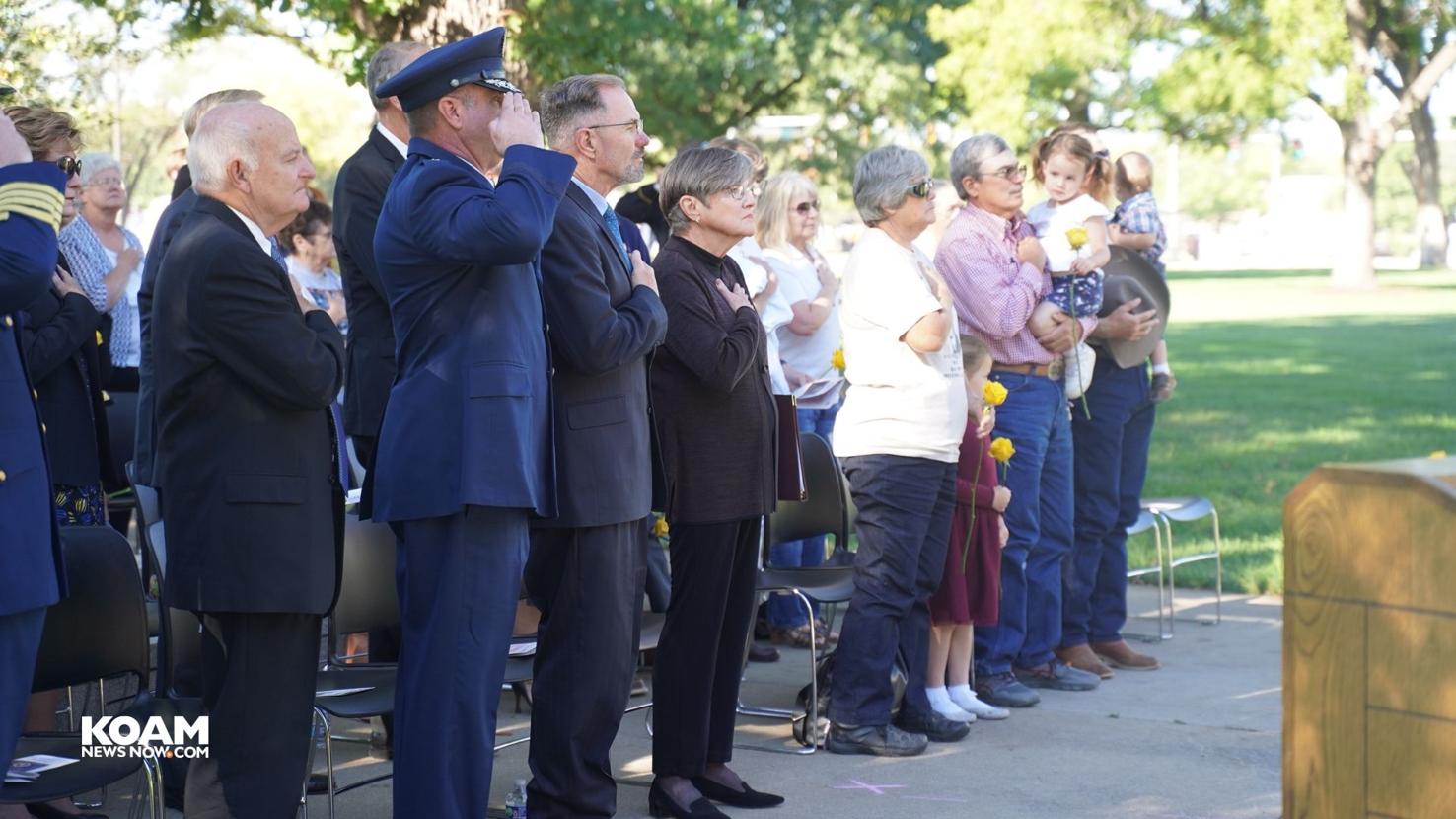 Gov. Kelly honors fallen Kansas service members at Gold Star Ceremony