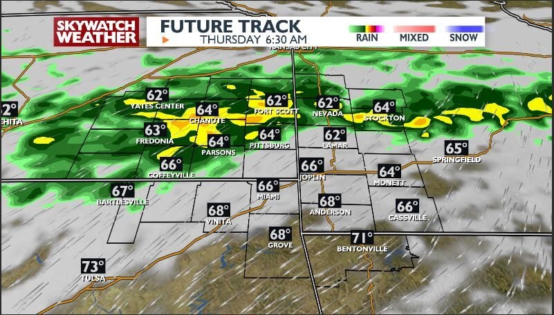Latest Blog: Rain chances and cooler temperatures. -Doug | Forecast ...
