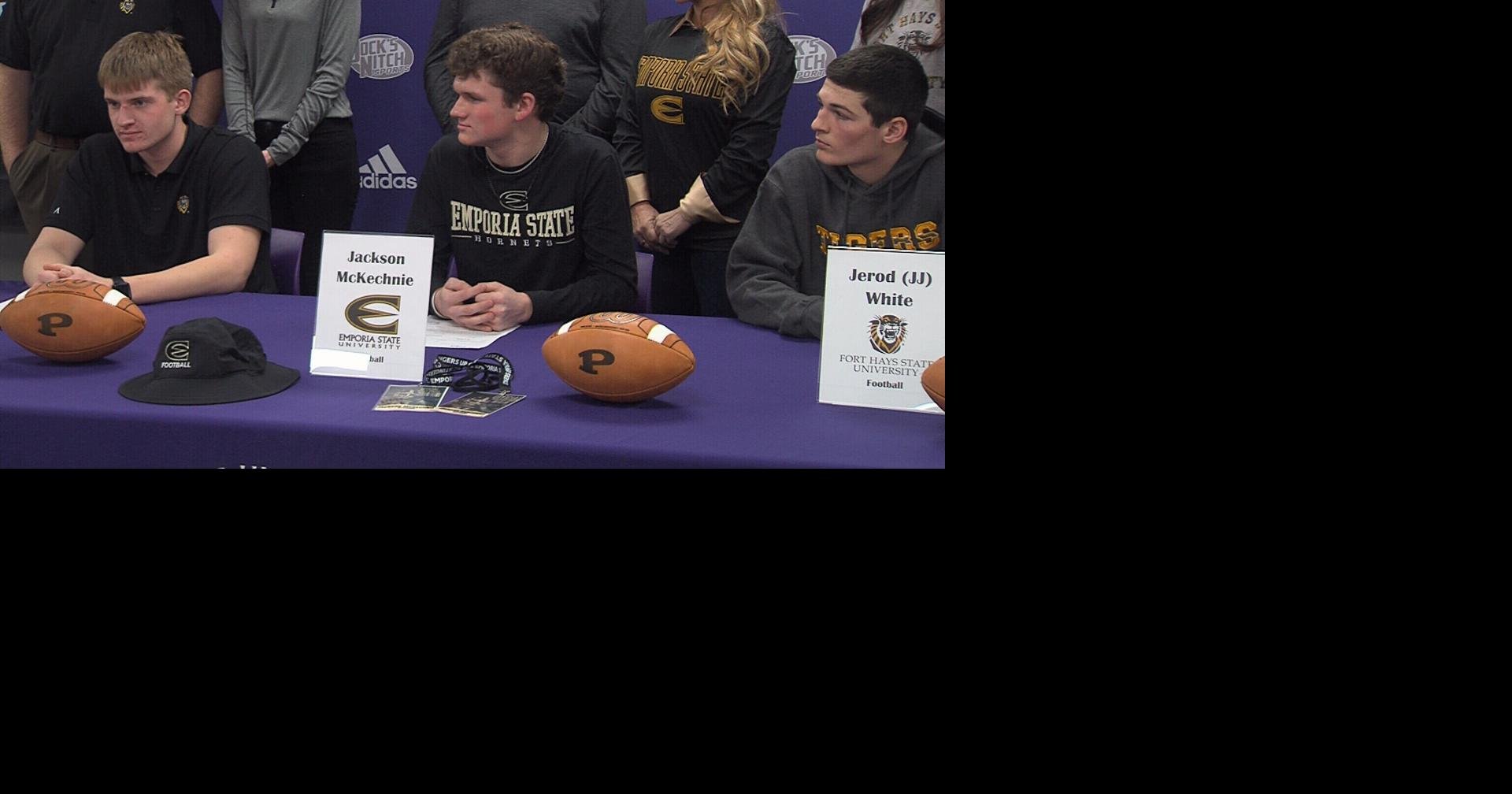 Turnbull, White and McKechnie sign at Pittsburg High School