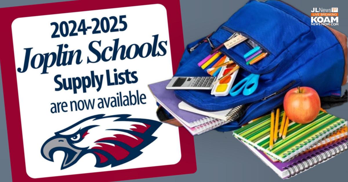 Joplin R-8: Back to School Supply Lists and 24-25 District Calendar | Joplin News First | koamnewsnow.com joplin-r-8-back-to-school-supply-lists-and-24-25-district-calendar-joplin-news-first-koamnewsnow-com