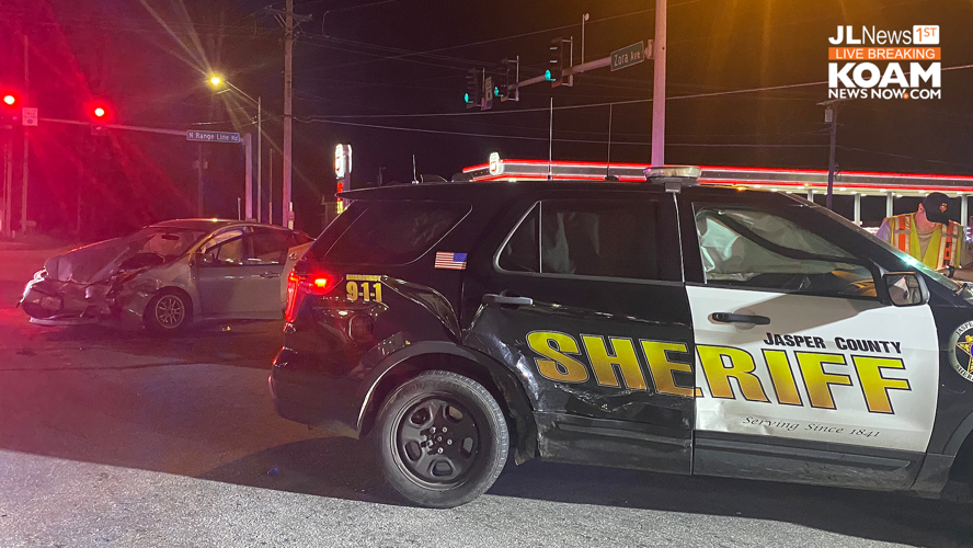 Jasper County Deputy tboned in crash on Rangeline Joplin News First