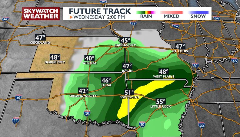 Windy and warm today, rain chances increasing this week -Chris ...