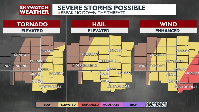 ⚠Strong to severe thunderstorms possible today ⛈ What you need to know ...
