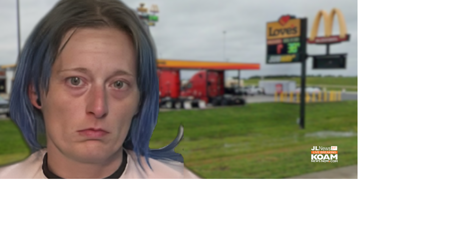 Child discovered at Love's Neosho, mother arrested