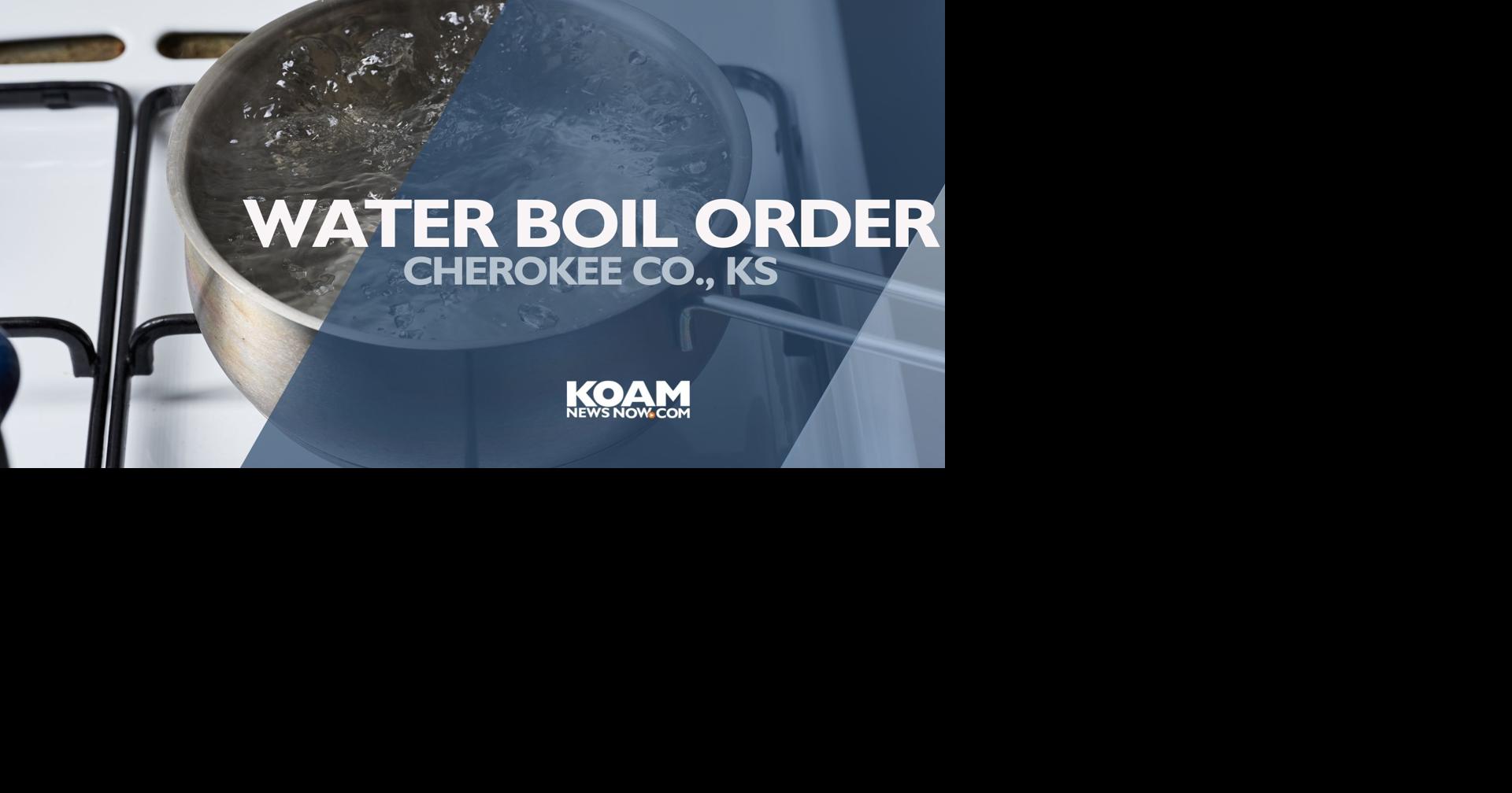 Boil Order issued for portion of Cherokee County Top Stories