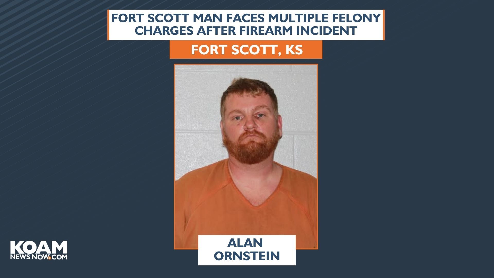 Fort Scott man faces multiple felony charges after firearm incident ...