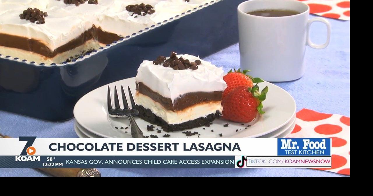 Mr. Food Chocolate Dessert Lasagna Mr. Food
