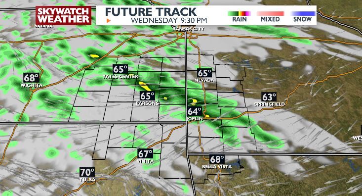 Rain Chances Persist Throughout the Week with Severe Weather Expected ...