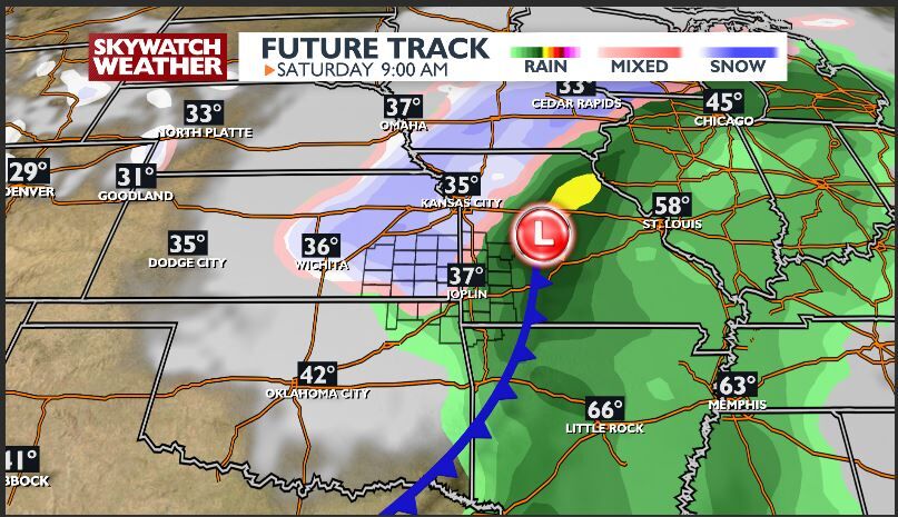 Temperatures up and down and watching a weekend storm system | Top ...
