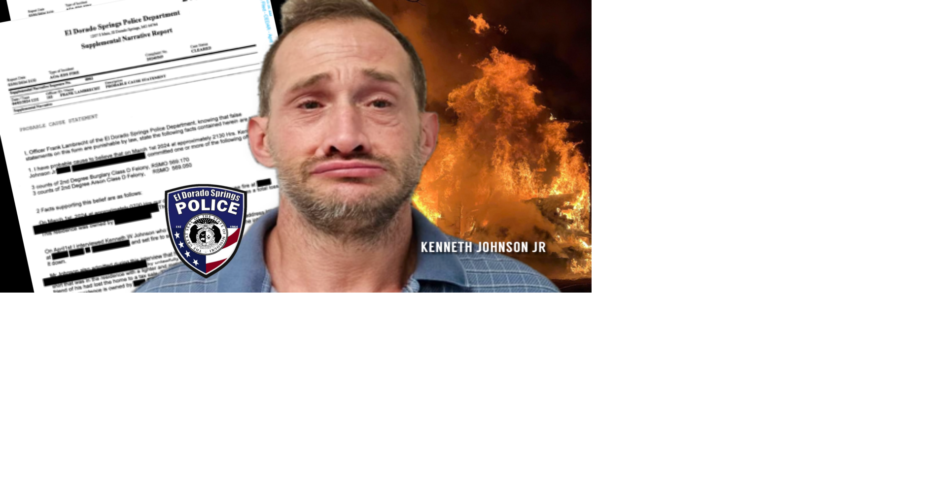 Man charged arson after 3 house fires in El Dorado Springs during March ...