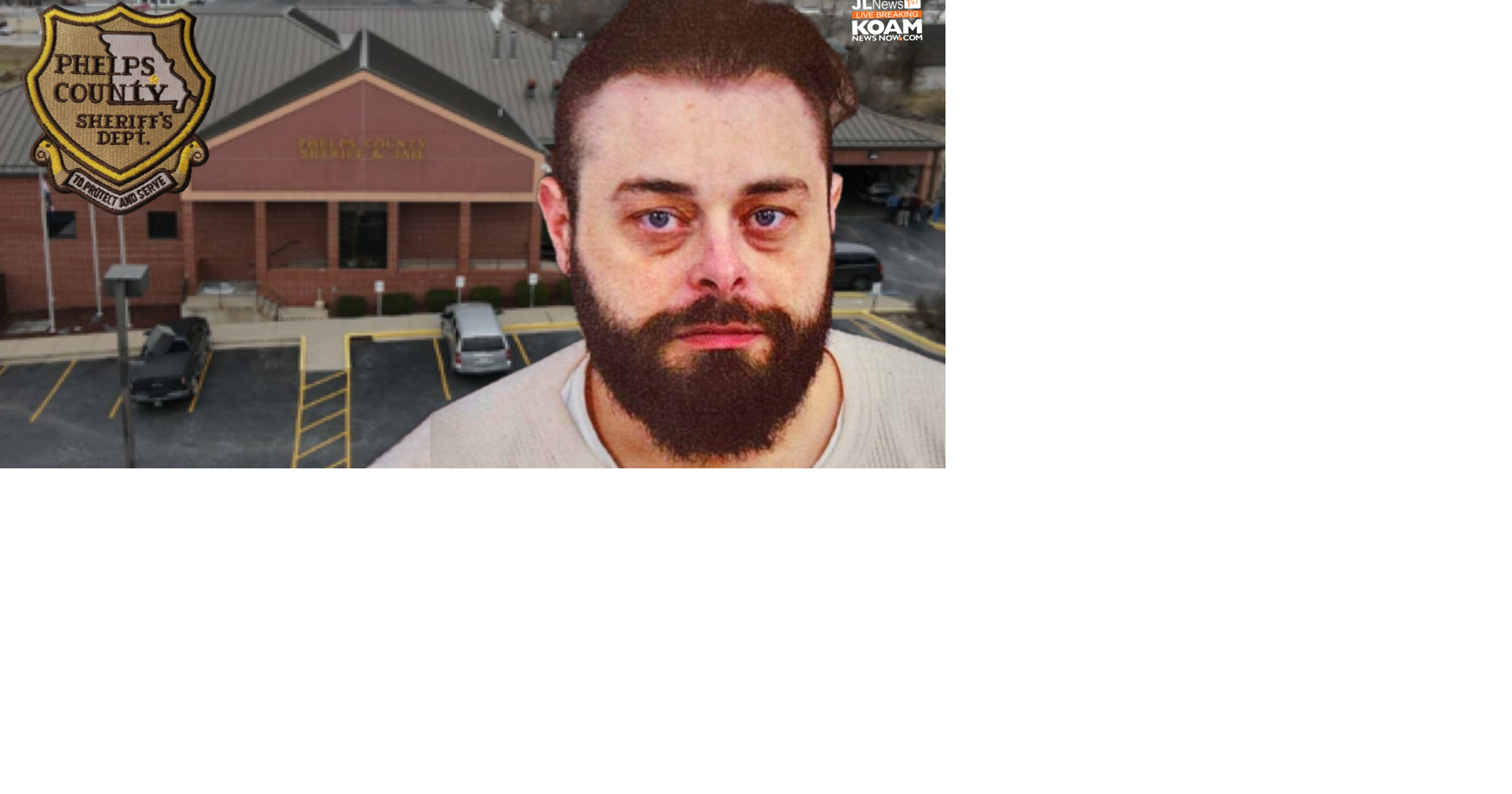 Escaped inmate, considered dangerous, search in Phelps County at Rolla