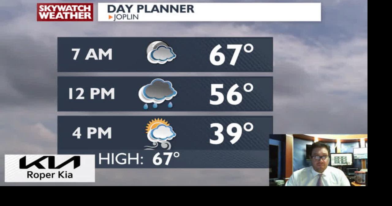 A cold front brings frigid temperatures and breezy conditions on Sunday ...