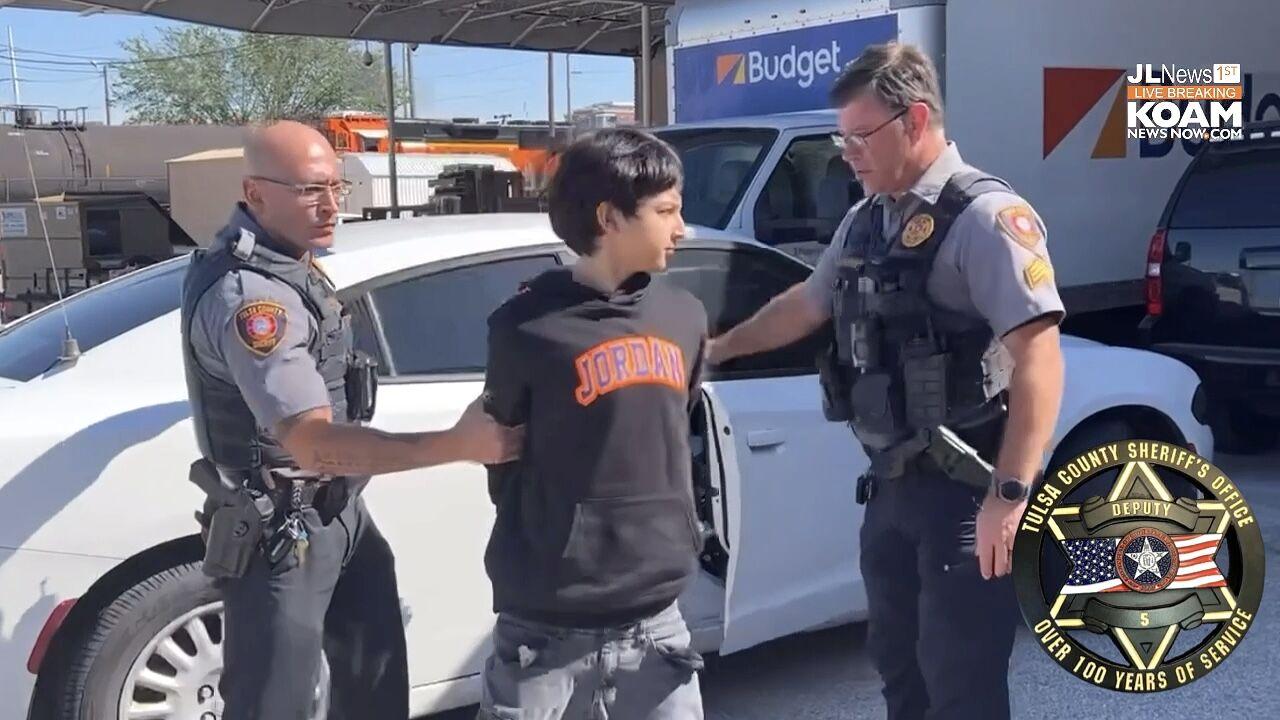 Noah Ney, 15, recaptured, courtesy Tulsa County Sheriff's Office